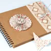 Album de scrapbooking 27 x 20 cm, marron, 40 feuilles de Voir les images du produit 4