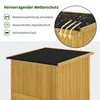 M MCombo Gartenschrank Holz, Gartenhaus Klein Wetterfest, Produktbild-Vorschau 4