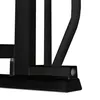 A close-up view of the black metal base of a baby gate. Anteprima dell’immagine prodotto