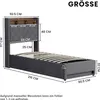 MODFU Boxspringbett 90×200 mit bettkasten,Polsterbett mit Produktbild-Vorschau 7