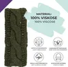 styleBREAKER Damen Stirnband Grobstrick mit Zopfmuster und Produktbild-Vorschau 4
