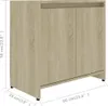 vidaXL Mobile da bagno rovere Sonoma 60x33x58 cm truciolato Anteprima dell’immagine prodotto 8