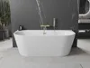 Mexen Oval+ freistehende wandnahe Badewanne 170 x 80 cm, Produktbild-Vorschau 2
