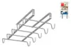 Sottoripiano Porta Tazza Da 10 Posti In Metallo Grigio Anteprima dell’immagine prodotto 1