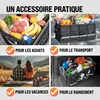 Monzana Organisateur de Coffre de Voiture Noir Couvercle Voir les images du produit 2