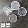 com-four® 96 opbergbakken met deksel - universele kunststof Productafbeelding-voorbeeld 3
