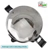 Top-down view of the inside of a vacuum cleaner bin with a filter bag inside. Produktbild-Vorschau