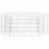 vidaXL Gabionen-Hochbeet Verzinktes Eisen 120x50x50 cm Produktbild-Vorschau 4