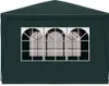 vidaXL Tenda per feste 3x3 m verde Anteprima dell’immagine prodotto 4