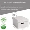 Leitz VON 61410001, Aufbewahrungsbox, Weiß, Rechteckig, Produktbild-Vorschau 2