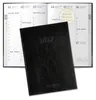 Buchkalender 2027 Wochenplaner schwarz Hardcover, Produktbild-Vorschau 1