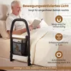 COSTWAY Aufstehhilfe Bett, Bettgitter mit LED-Sensorlicht, Produktbild-Vorschau 3