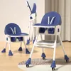 Seggiolone 4in1 - Seggiolino per bambini blu - Seggiolone Anteprima dell’immagine prodotto 3