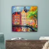 MuchoWow® - Leinwandbilder - Ölgemälde - Amsterdam - Kunst Produktbild-Vorschau 4
