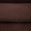 HOMLA Pościel MUSSO muślinowa czekoladowa 160x200 + 2*50x60 Podgląd zdjęcia produktu 2