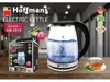 Hoffmans 2 Liter Glas Wasserkocher Teekocher 2000 Watt mit Produktbild-Vorschau 3