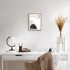 Gerahmtes Poster - Rahmen in heller Eiche - Abstraktion Produktbild-Vorschau 6
