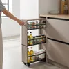 Regał wnękowy Relaxdays, wymiary: 80 x 15 x 45 cm, wąski Podgląd zdjęcia produktu 2