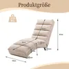 AIORBER Recamiere,mit Fernbedienung,ergonomische Produktbild-Vorschau 2