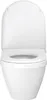 WC-Sitz Starck 3 mit SoftClose Scharniere edelstahl, weiß Produktbild-Vorschau 14