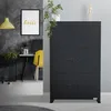 ML-Design schedario 75x40x120 cm, antracite, acciaio, Anteprima dell’immagine prodotto 8