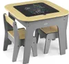 Tavolo e sedia per bambini Milly Mally Olaf Blocks Grigio Anteprima dell’immagine prodotto 2