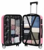 Aga Travel Handbagagekoffer MR4694, roze Productafbeelding-voorbeeld 3