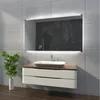 Badspiegel mit LED Beleuchtung - Hobart - 130 cm, 50 cm Produktbild-Vorschau 9