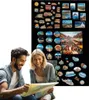 Anwicar Magnettafel - Magnetische Pinnwand 100x80 cm - Produktbild-Vorschau 1