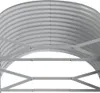 vidaXL Zvýšené lůžko Pozinkovaná ocel 175x100x68 cm Náhled obrázku produktu 5