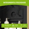 YITAHOME Spiegelschrank Bad mit LED, 3 Türen, Steckdosen, Produktbild-Vorschau 5