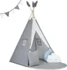 Nukido NK-406 Dětské teepee - šedé Náhled obrázku produktu 1