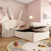 Lit rembourré 90 x 190 cm pour enfant avec tête de lit en Voir les images du produit 10