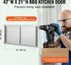 SucceBuy 1067 x 534 mm dvojitá grilovací dvířka, vertikální Náhled obrázku produktu 2