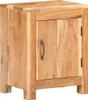 Möbel Nachttisch 40x30x50 cm Akazie Massivholz - Produktbild-Vorschau 1