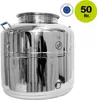 Edelstahlkanne Transportkanne 50 Liter Inhalt Getränkefass Produktbild-Vorschau 1
