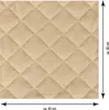 Waschmaschinenbezug ( Beige ) 60x60cm mit Gummizug, Produktbild-Vorschau 6
