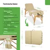 Habys Masážní postel Bianca Cosmetic Bed | Skládací výškově Náhled obrázku produktu 6