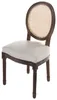 BELIANI Esszimmerstuhl 2er Set Beige Stoff Gepolstert Produktbild-Vorschau 7
