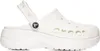 A white Crocs Baya Platform Clog is shown from the side against a white background. Anteprima dell’immagine prodotto