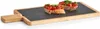 6 Servierplatten, Schiefer mit Bambusbrett - 40 x 19cm Produktbild-Vorschau 2