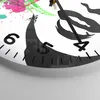 Wanduhr - Rund - Glasuhr - Frau Gesicht Lippen Make-up - Produktbild-Vorschau 5