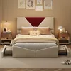 ProximaX Praktisches Doppelbett 140x200 cm mit integrierten Produktbild-Vorschau 1