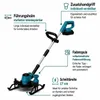4-in-1 Akku Rasentrimmer 21V, Leicht & Kraftvoll, mit 2 Produktbild-Vorschau 3