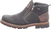 A side view of a black Rieker winter boot with brown accents. Anteprima dell’immagine prodotto