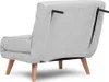 Hanah Home, Folde Single - Teddy Fabric - Grey, Produktbild-Vorschau 15