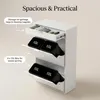 Happy Home Küche Mülleimer Mülleimerschrank mit Schublade Produktbild-Vorschau 5