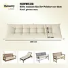 Palettenkissen abnehmbar, Liegenauflage Outdoor Polyester Produktbild-Vorschau 5