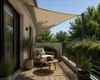 Heimtexland Sonnensegel Garten Terrasse Sonnenschutz Segel Produktbild-Vorschau 6