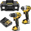 Akku-Schrauber-Set DCK2110L2T Sp.12V Kap.3Ah Produktbild-Vorschau 6